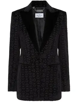 Philipp Plein: Бархатный жакет 