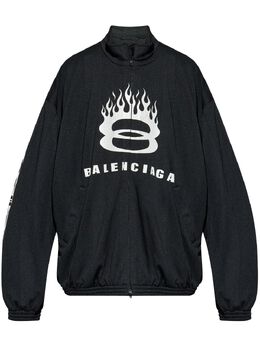 Balenciaga: Куртка с принтом 
