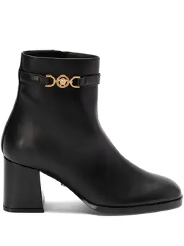 Versace: Чёрные ботинки 