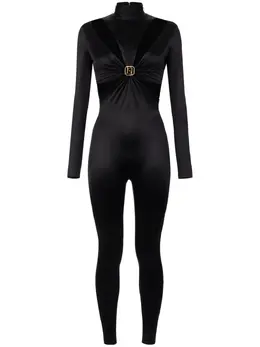 Elisabetta Franchi: Чёрный комбинезон 