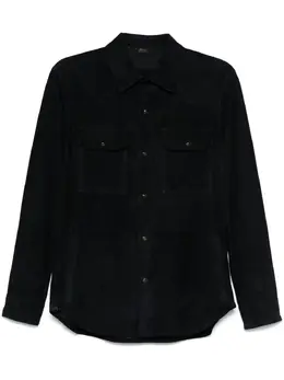 Brioni: Голубая рубашка 
