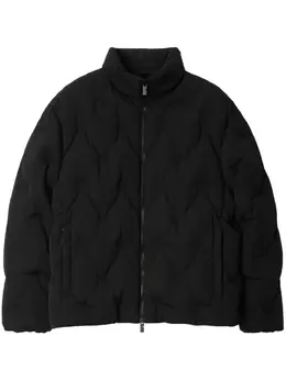 Burberry: Чёрная куртка 