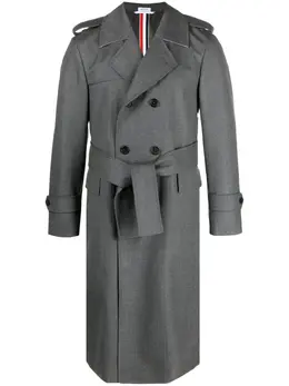 Thom Browne: Плащ из шерсти 