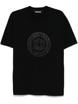 Just Cavalli: Чёрная футболка 