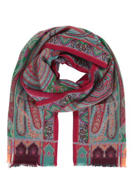 ETRO: Зелёный шарф 