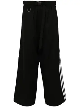 Y-3: Брюки в полоску 