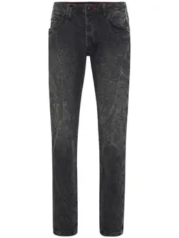 Philipp Plein: Джинсы  Skull стрейч