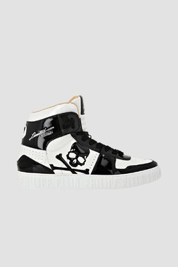 Philipp Plein: Чёрные кроссовки 