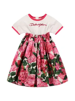 DOLCE & GABBANA: Хлопковое платье 