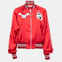 Off-White: Красная куртка 