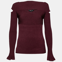 Cushnie et Ochs: Бордовый свитер 