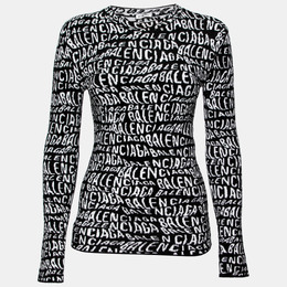 Balenciaga: Белый топ  Crew