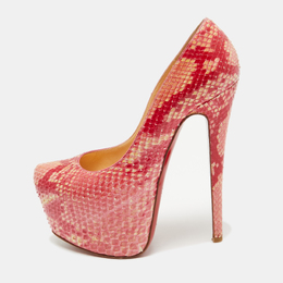 Christian Louboutin: Двухцветные туфли 