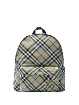Burberry: Бежевый рюкзак 