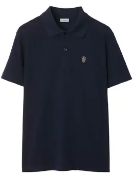 Burberry: Хлопковое поло 