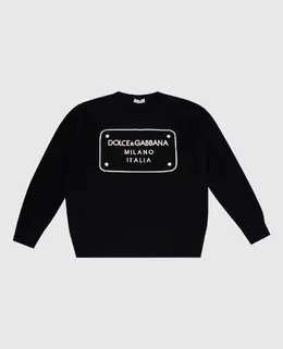 Dolce&Gabbana: Чёрный свитер 