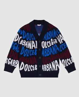 Dolce&Gabbana: Синий кардиган 