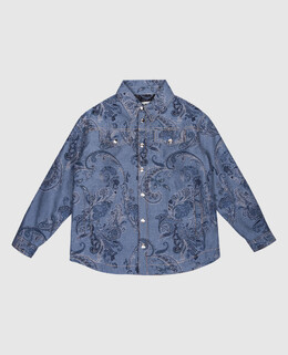 Etro: Синяя куртка 