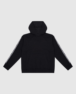 Off-White: Чёрная толстовка 
