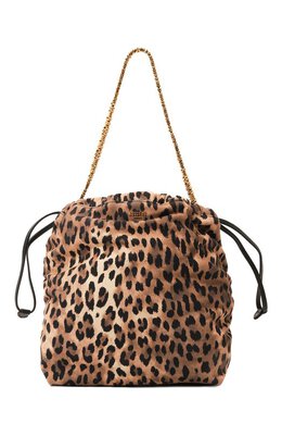 Moschino: Сумка с леопардовым принтом 