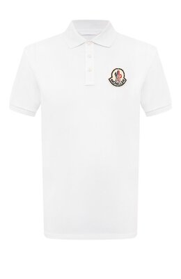 Moncler: Хлопковое поло 