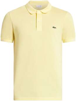 Lacoste: Жёлтое поло 