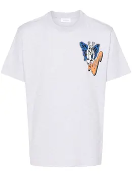 Off-White: Светлая футболка 