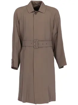 Jean Paul Gaultier Pre-Owned: Коричневый плащ 