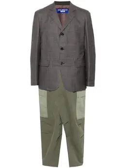 Junya Watanabe MAN: Коричневое пальто 