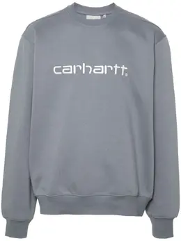 Carhartt WIP: Голубой свитшот 