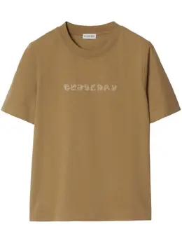Burberry: Хлопковая футболка 