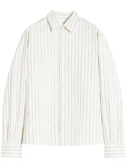 Lanvin: Рубашка в полоску 