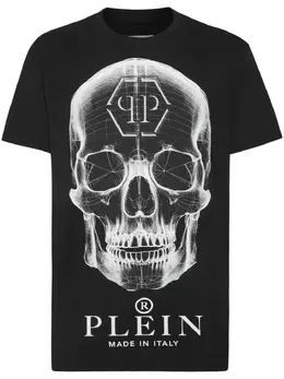 Philipp Plein: Футболка  Skull с принтом