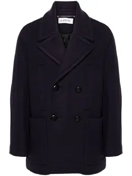 Lanvin: Двубортное пальто 