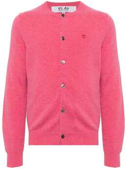 Comme Des Garçons Play: Кардиган  Heart из шерсти