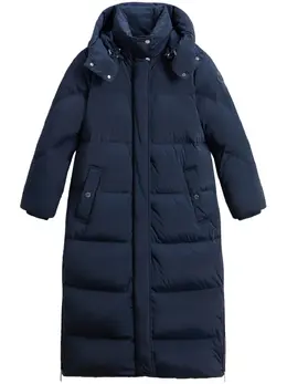 Woolrich: Голубой пуховик 