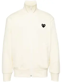 Comme Des Garçons Play: Куртка  Heart с принтом