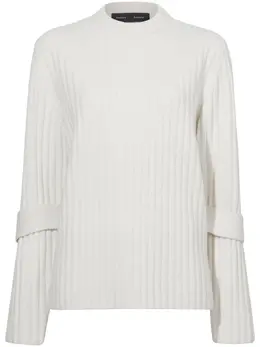 Proenza Schouler: Белый свитер 