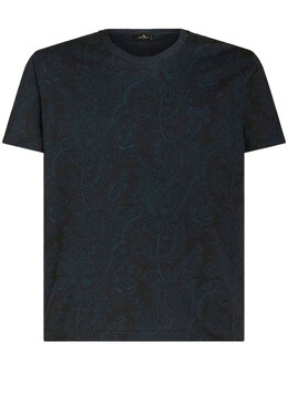 ETRO: Синяя футболка 