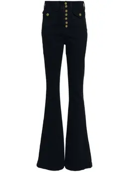 Versace Jeans Couture: Расклешённые джинсы 