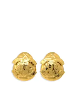 CHANEL Pre-Owned: Серьги 