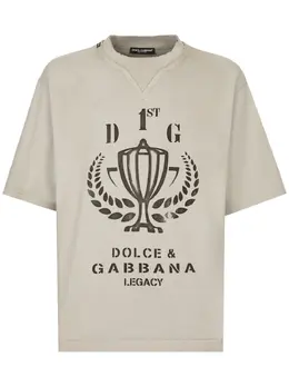 Dolce & Gabbana: Футболка  T с принтом