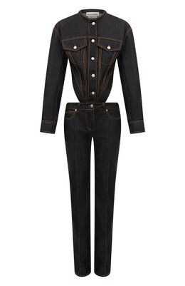 Alexander McQueen: Джинсовый комбинезон 