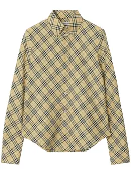 Burberry: Хлопковая рубашка 