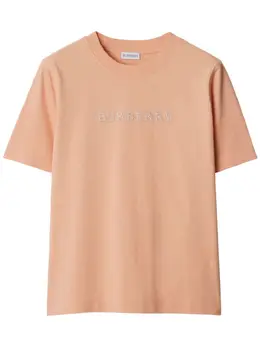 Burberry: Хлопковая футболка 