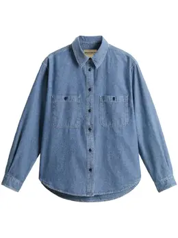 Woolrich: Голубая рубашка 