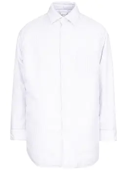 Maison Margiela: Рубашка в полоску 