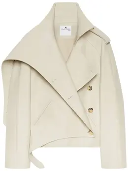 Courrèges: Короткий плащ 