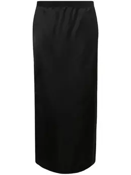 WARDROBE.NYC: Атласная юбка 