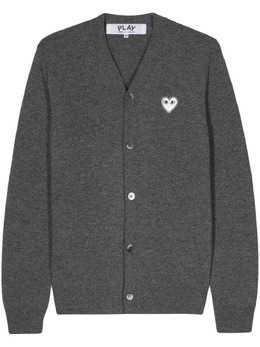 Comme Des Garçons Play: Кардиган  Heart из шерсти